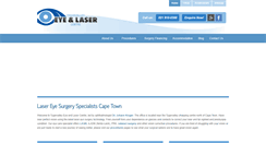 Desktop Screenshot of eyelaserclinic.co.za